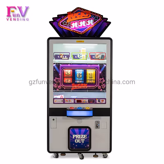 La habilidad rodante de la rueda Lucky 666 para interiores que funciona con monedas obtiene la máquina de juego de salón recreativo premiada